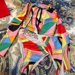 Cute 3 piece bathing suit set